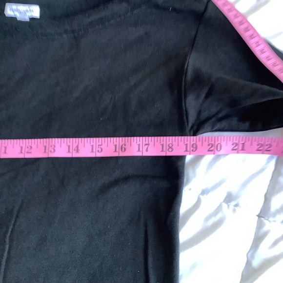 Splendid Dress Women’s Shift 3/4 Sleeve Black Tunic Dress Size Small - Picture 5 of 6